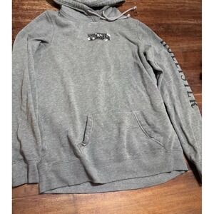 Hollister Women's Hoodie Pullover Floral Graphic Sweatshirt Size L